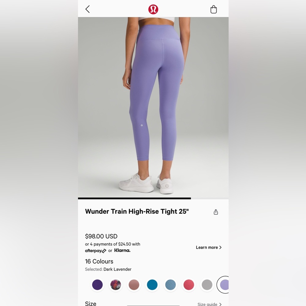 lululemon athletica Light Green Leggings - Picture 3 of 12